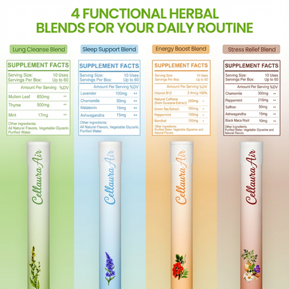 Cellaura Air Herbal Diffuser - Variety Pack